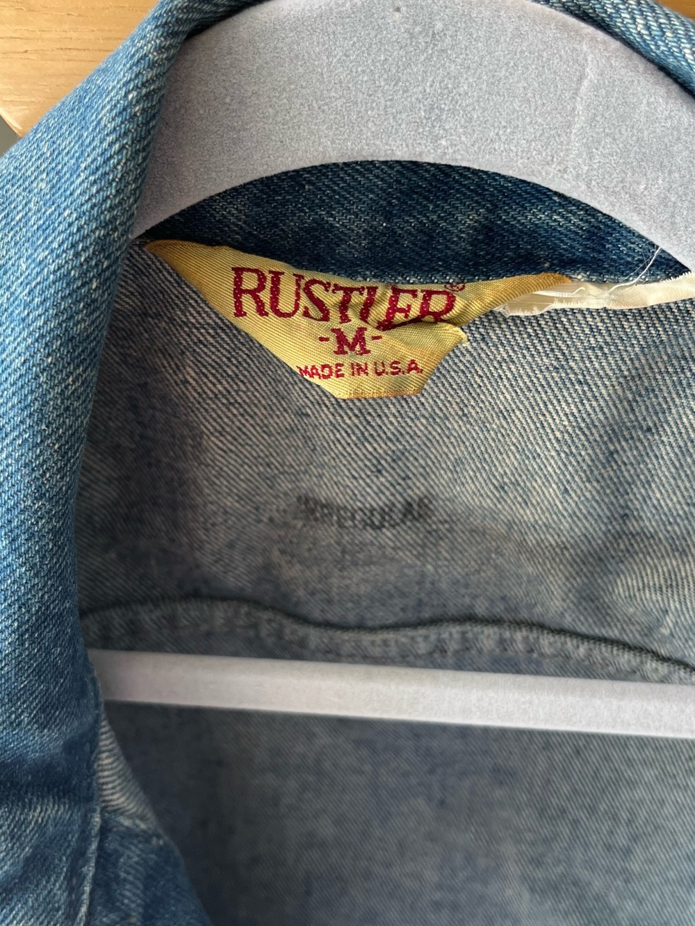 Vintage Rustler Hand Painted Jacket - Picture 5 of 5